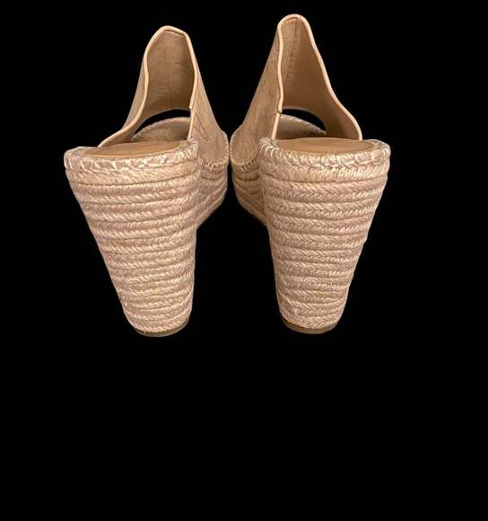 INC International Concepts Camile Suede Slip On Espadrille Heels - Picture 3 of 5